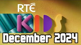 RTÉ Kids  Continuity and Promos  December 2024 [upl. by Ecnerrat]