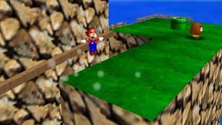 SM64  TinyHuge Island 100 Coins  No Buttons Allowed [upl. by Dee Dee]