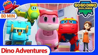 GOGODINO Dinosaur Adventure Full Episodes  EP0126  Compilation  Dinosaurs for Kids  Cartoon [upl. by Erlene]