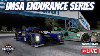 iRacing IMSA Endurance series SEBRING time 24HR [upl. by Svend]