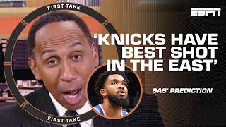 👀 Stephen A Smith Shannon Sharpe amp Shams Charania DEBATE Knicks vs Lakers 👀  First Take [upl. by Itnahsa]