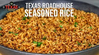 Im SO ADDICTED to Texas Roadhouse Seasoned Rice [upl. by Annia946]