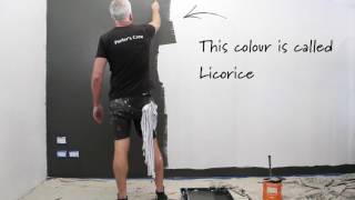 Porters Paints  HOW TO CREATE A CHALKBOARD WALL [upl. by Politi]