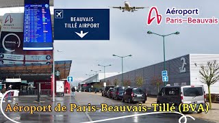 Beauvais Airport Paris FranceAéroport de ParisBeauvaisTillé 2023BVA Inside and Outside video [upl. by Shellans433]