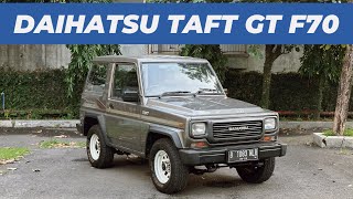 DAIHATSU TAFT GT F70 4x2 1993 FULL ORIGINAL [upl. by Aztiray]