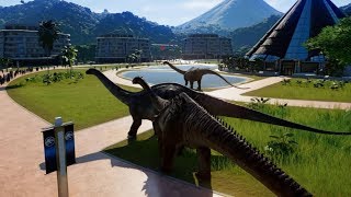 Diplodocus Ankylodocus Apatosaurus amp Indominus Rex Breakout amp Fight 1080p 60FPS [upl. by Nev]