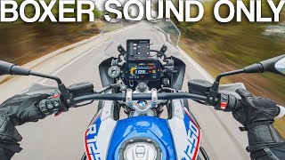 BMW R 1250 GS doing what it does best RAW Onboard [upl. by Imoin625]