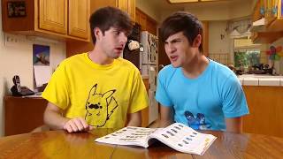 Smosh Food Battle 2011 HD ESPAÑOL LATINO [upl. by Carrissa874]