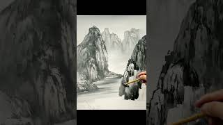 Ancient Hanlong Bay Drawing  Amazing Drawing shorts tiktok art drawingstyles [upl. by Ahsieni544]