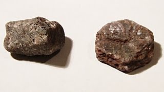 Rough Corundum ore Corindone [upl. by Oicnoel]