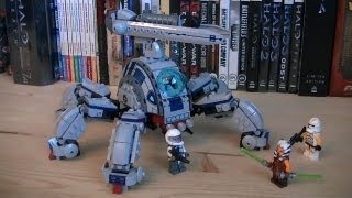 Lego Star Wars 75013 Umbaran MHC Mobile Heavy Cannon Review [upl. by Cummings]