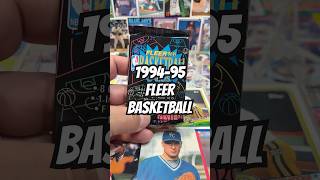 Ep75 199495 Fleer Basketball  sportscards basketballcards waxingjunk [upl. by Millisent320]