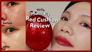 Honest Review TIRTIR Mask Fit Red Cushion ❤️‍🔥  HIKOCO [upl. by Theodore]