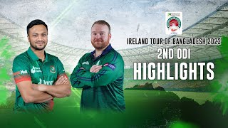 Bangladesh vs Ireland Highlights  2nd ODI  Ireland tour of Bangladesh 2023 [upl. by Nimajneb]