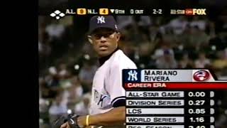 Mariano Rivera vs Todd Helton Legend vs Legend Matchup 2004 All Star Game baseballhistory [upl. by Judenberg]