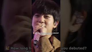 Jin and Wendy  jin quothappyquot special live D2 part 2 jin Wendy bts JinHappy [upl. by Arlynne]