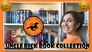 My Rick Riordan Collection  30 books and merch 🔥🔥🔥 [upl. by Shipp]