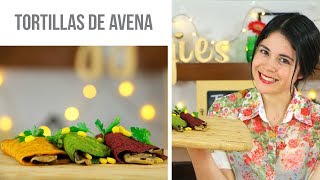 TACOS CON TORTILLAS DE AVENA ROASTING VEGGIES [upl. by Yraeht]