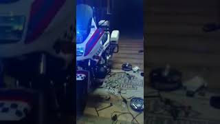 Feniex hammer plus whelen siren 100watt strobe whelen in done BM POLRES CIBINONG [upl. by Surdna40]