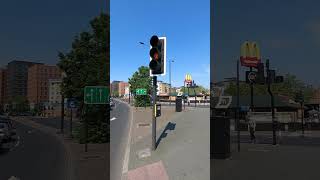 Wandsworth Swandon Way A217 PEEK Elite Traffic Lights Toucan Crossing [upl. by Anihta]