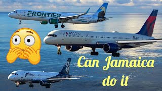 Can Jamaica do 8000000💥 Airplane Spotting Montego Bay Jamaica [upl. by Ariahs]