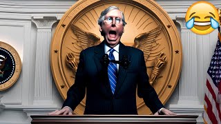 What REALLY Happened To Mitch McConnell 😆 [upl. by Jordans]