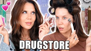 ALL NEW DRUGSTORE MAKEUP [upl. by Andel482]