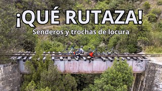 Pedaleando por la Historia De Nemocón a las rocas de Suesca por la antigua vía férrea [upl. by Lukey272]