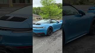 Duo Delight Oslo Blue 911 Targa GTS amp Shark Blue GT3 Touring  Power amp Style in Harmony [upl. by Dyl]