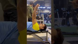 Tricep workout 🏋️‍♀️ viralvideo cricket tricking training exercise tranding youtube short [upl. by Cumine]