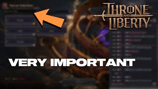 YOU HAVE TO KNOW THIS BEFORE STARTING THRONE amp LIBERTY [upl. by Yahsat]