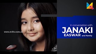 Interview with Janaki Easwar  The youngest singer going to compete in The Voice Australia [upl. by Lananna]