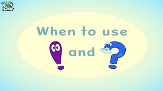 Nessy Writing Strategy  When to Use a Question Mark  When to Use an Exclamation Point [upl. by Ecar]