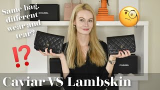 Caviar VS Lambskin  How to decide Wear and Tear FAQs [upl. by Egiarc]