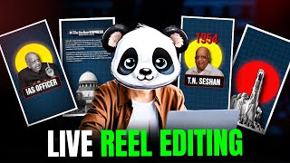 Live Reel Editing for My Client  Step by Step Viral Reels Editing  Premiere Pro Editing Tutorial [upl. by Collin]