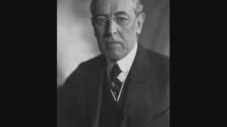 1912 US Election Campaign Speech Audio  Woodrow Wilson 1 of 6 [upl. by Nadaba]