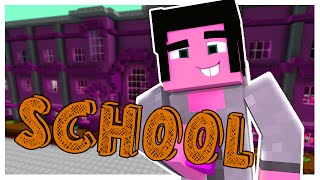 Minecraft School  HOUSE PARTY 35  Minecraft Roleplay [upl. by Krein]