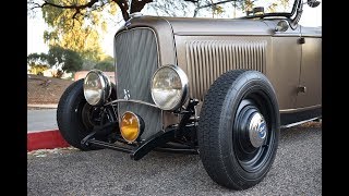 1932 Ford Roadster Old School Brookville Steel SOLD [upl. by Goodden]