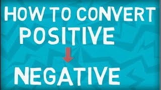 How to convert a Positive to Negative Sentence  Transformation  Rules  Examples  Exercise [upl. by Amoeji]