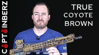 True Marine Coyote Brown Spray Paint for RiflePistol Camo [upl. by Kerman]