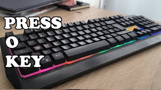 How to Press the O Key on a QWERTY Keyboard [upl. by Myrah832]