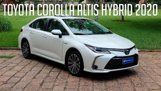 Avaliação Toyota Corolla Altis Hybrid 2020 [upl. by Noneek966]