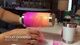 Perfect Glitter Ombre Stainless Tumblers [upl. by Penn445]