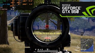 PUBG  GTX 950 2GB  Very Low  FullHD [upl. by Packton483]