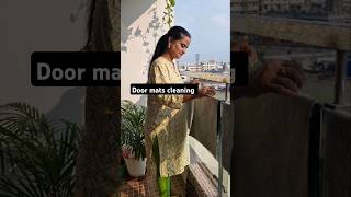 How to clean door mats easily shorts ytshorts youtubeshorts how telugu [upl. by Conger212]