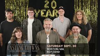 The Casting Crowns 20th Anniversary Tour A Live Symphony Experience Boston MA [upl. by Enelie]