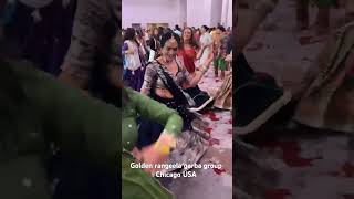 Maa e garbo navratri garba goldenrangeela navratrigarba chicago usa [upl. by Groos45]