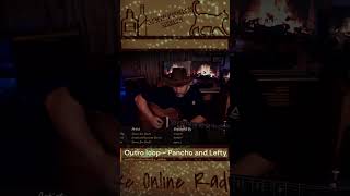 Pancho and Lefty  Outro loop excerpt  kentuckymike on twitch acousticmusic livelooping [upl. by Novoj]