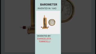 Barometer Invention [upl. by Lanita861]