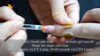 Venalisa Nail Gel Instructions [upl. by Asenav950]